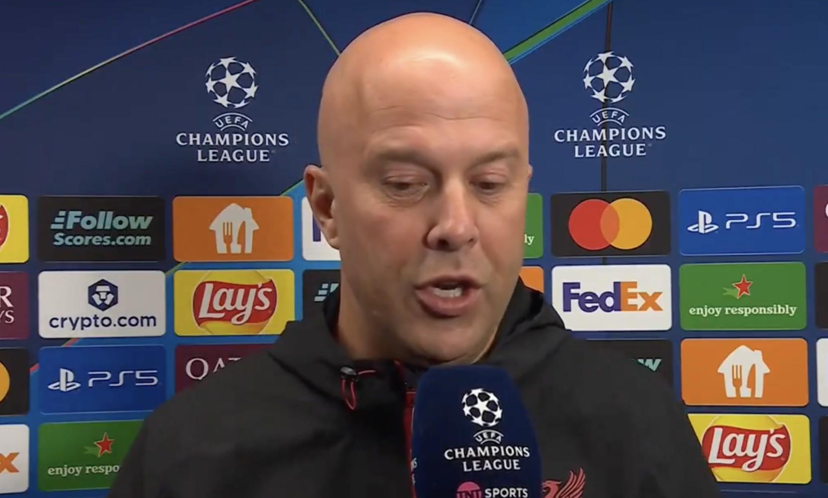 im电竞官网-斯洛特：我从不会怀疑我的球员，我知道他们已付出了全部努力